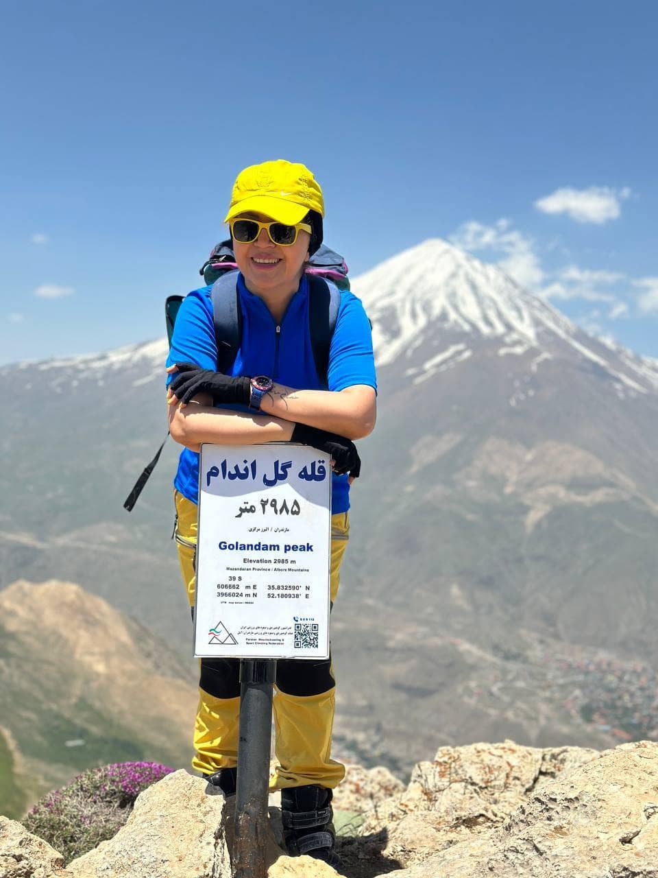 صعود قله گل اندام | گروه کوهنوردی دوبیسل تهران
